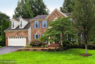 A House with a Lawn and Trees